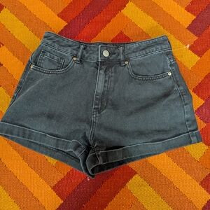 PacSun Charcoal High Waist Women's Shorts